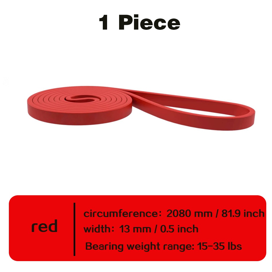WOSWEIRElastic Training Gum Resistance Bands Gym Home Fitness Expander