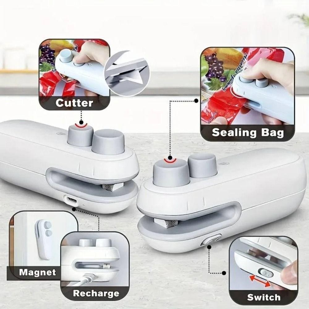 Actver portable mini electric plastic sealer machine for Plastic Bags ...