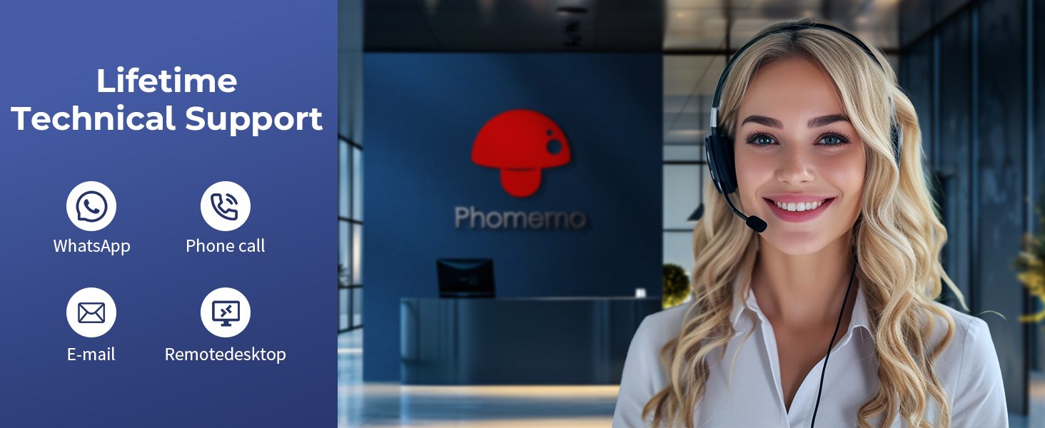 Support Hard Copy Bond Paper PrintingPhomemo P831 Portable A4 Printer