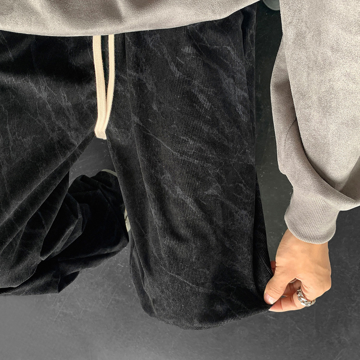 Crush Fashion Summer Thin Style Corduroy Pants Men's New Sweatpants ...