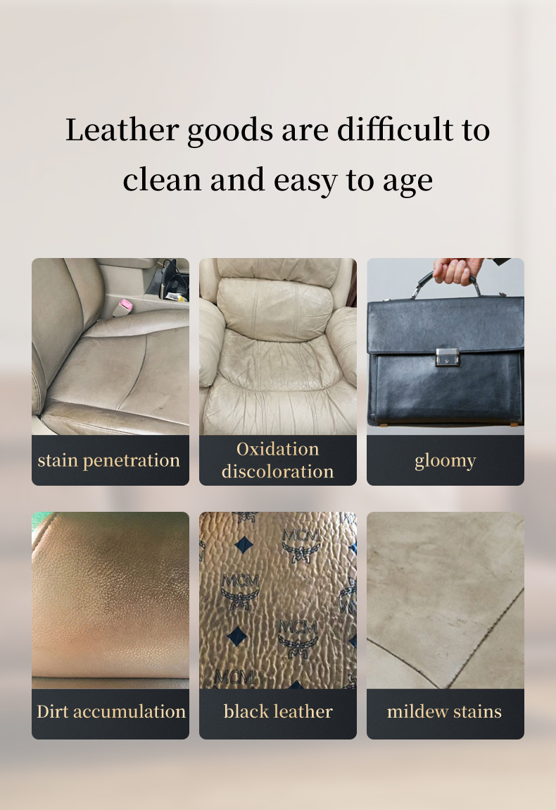 Leather Detergent Luxury Bag Leather Cleaner Leather Sofa Cleaner Conditioner For Bag/Sofa/Shoe
