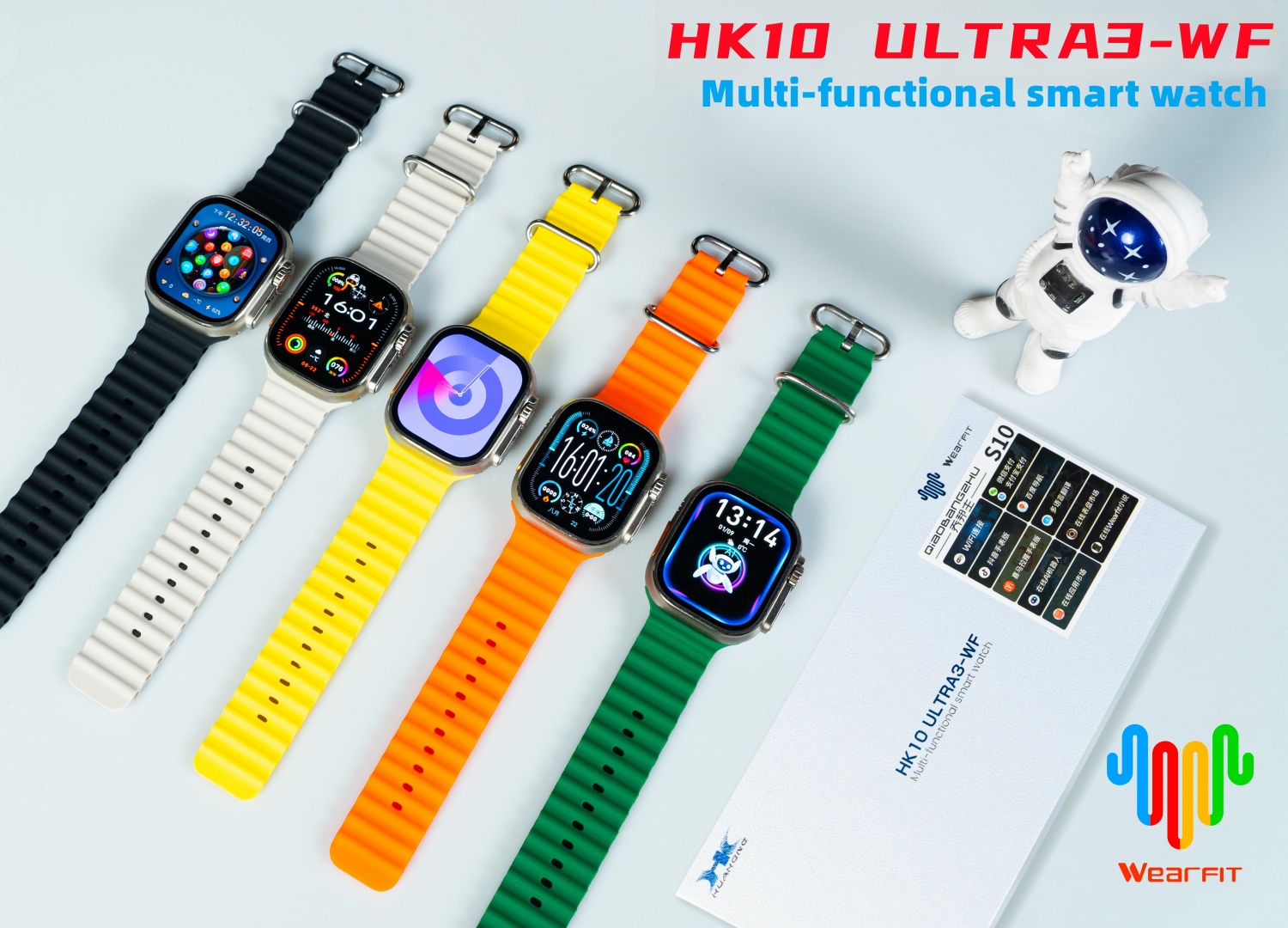 2024 HK10 Ultra 3 WF AMOLED WIFI Smart Watch Men Women Compass Photo ...