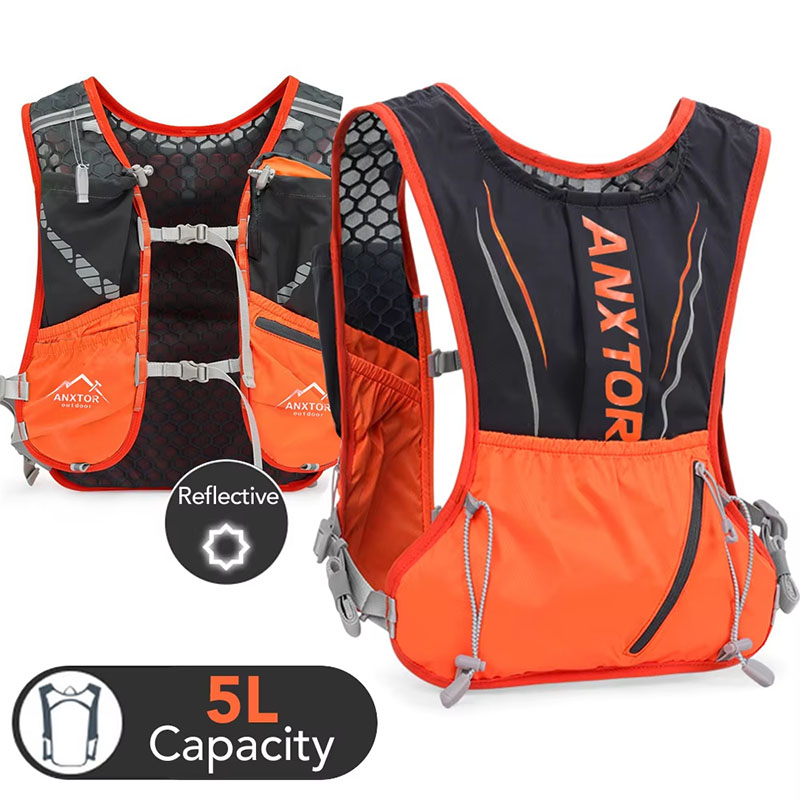 Lightweight Running Backpack Hydration Vest, Suitable for Bicycle