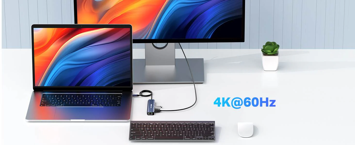 ACASIS 6-In-1 Typec ACASIS 6-In-1 USB-C Docking Station Multi Ports ...