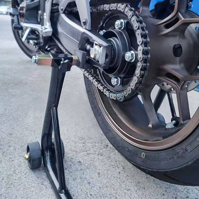 Ceyes Motorcycle Paddock Stand 2 In 1 Parking Bracket Front/Rear Rear ...