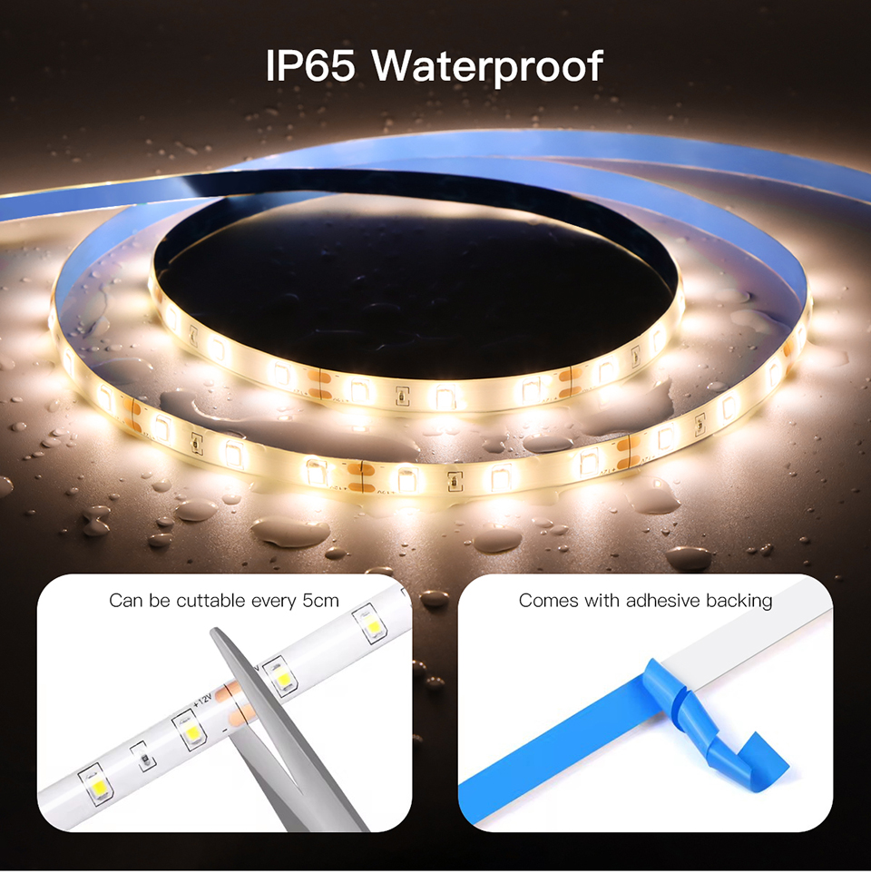 Touch Dimmable LED Strip Light 12V Recessed Touch Sensor Dimmer Switch ...