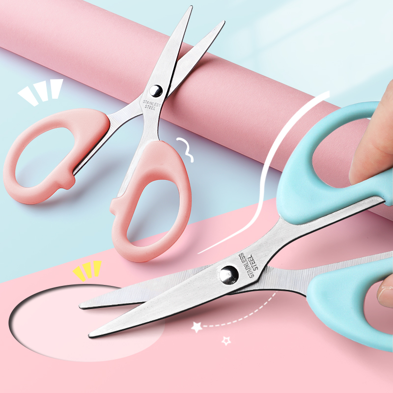 2Pcs Stainless Steel Scissors Office Multipurpose School Supplies Paper ...