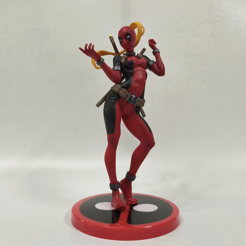 9''ML Bishoujo Statue Superheroes Lady Deadpool PVC Figure New No Box ...