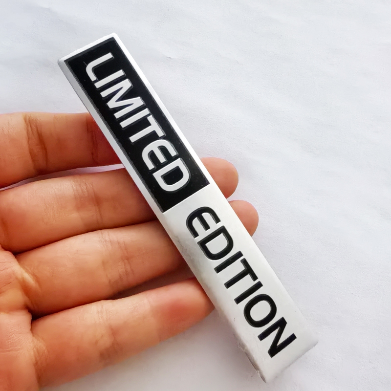 1 x Aluminum LIMITED EDITION SPECIAL EDITION Letter Logo Car Auto ...