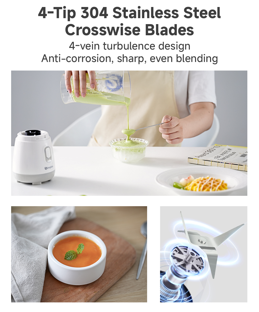 Simplus Blender Juicer Professional Kitchen Blender For Shakes And ...