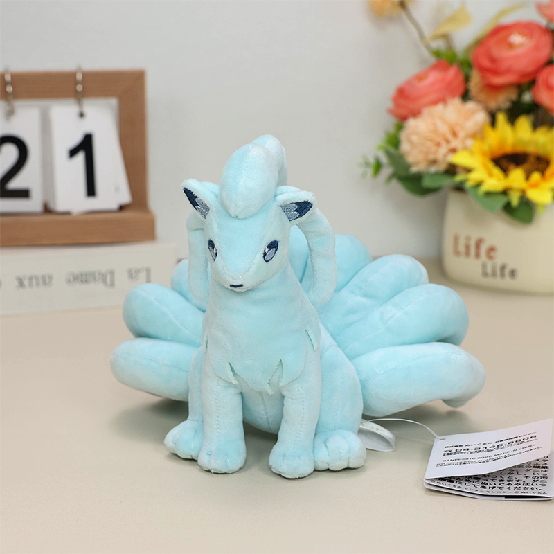 16cm Anime Pokemon Plush Toy Vulpix Alolan Ninetales Fox Pocket Monster ...
