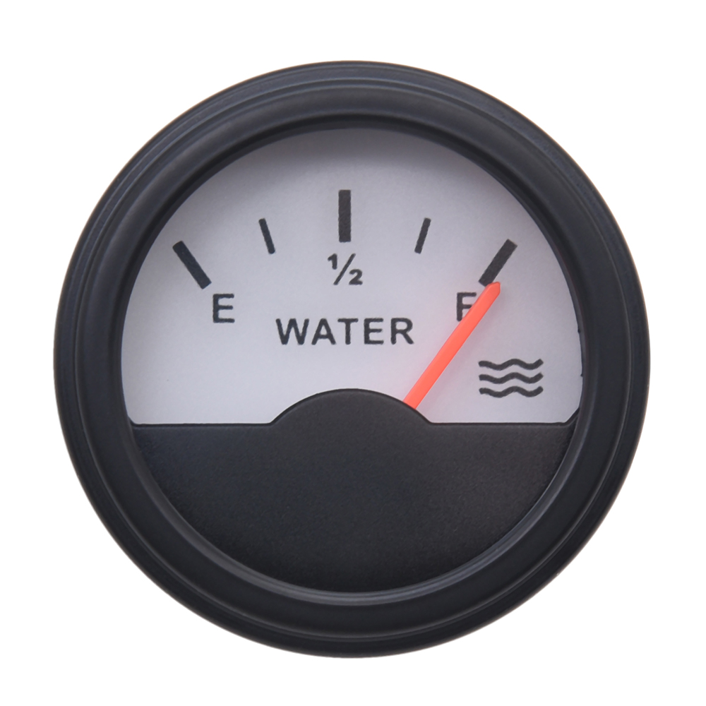 52mm Marine Car Stepper Motor Water Level Gauge 0190ohm, with Red
