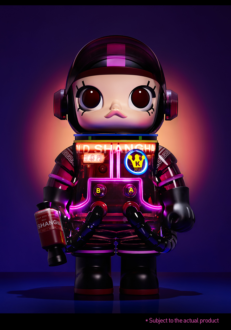 POP MART MEGA SPACE MOLLY 1000 PALMER HOUSE Shopee Philippines