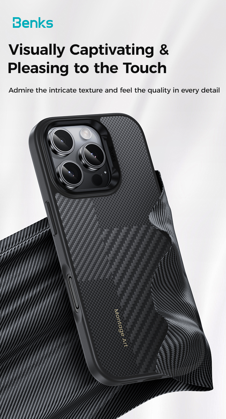 Benks Prestige ArmorAir / ArmorPro Kevlar dành cho iPhone 16 Pro | 16