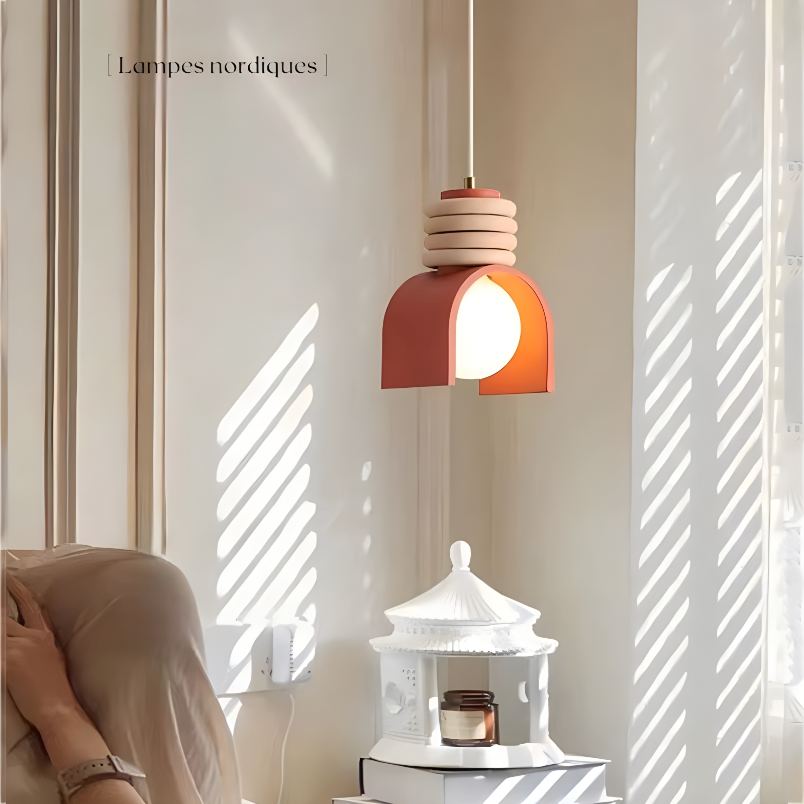 Japanese Chandelier Ceiling Light Nordic Bedroom Bedside Pendant Light