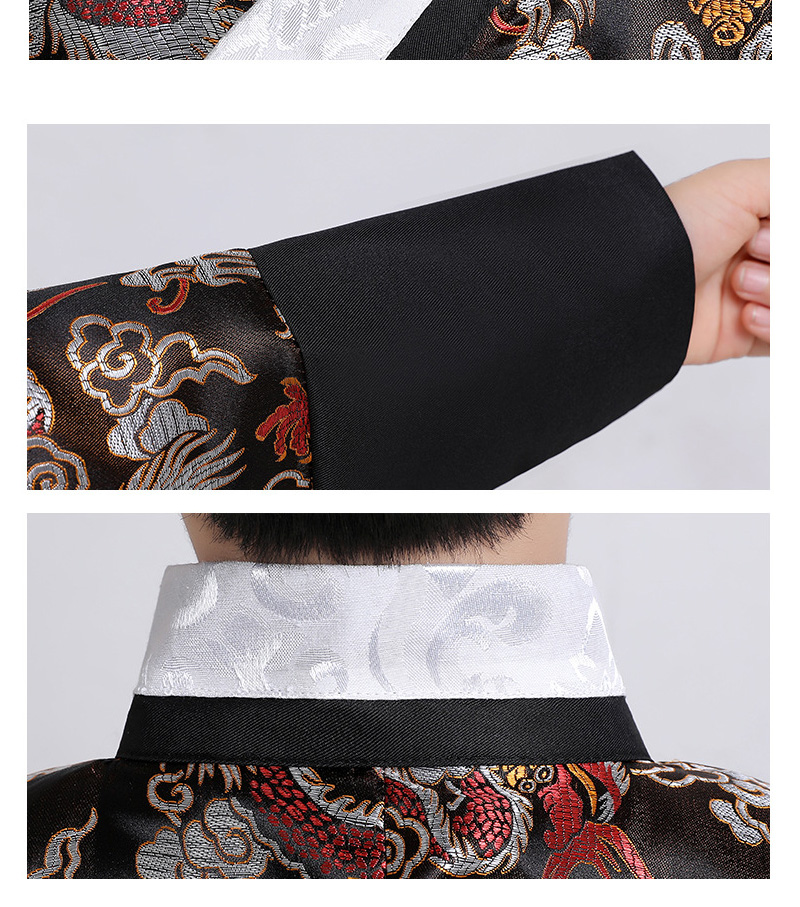 Kids Chinese Style Flying Fish Clothes United Nation Costume For Boys ...