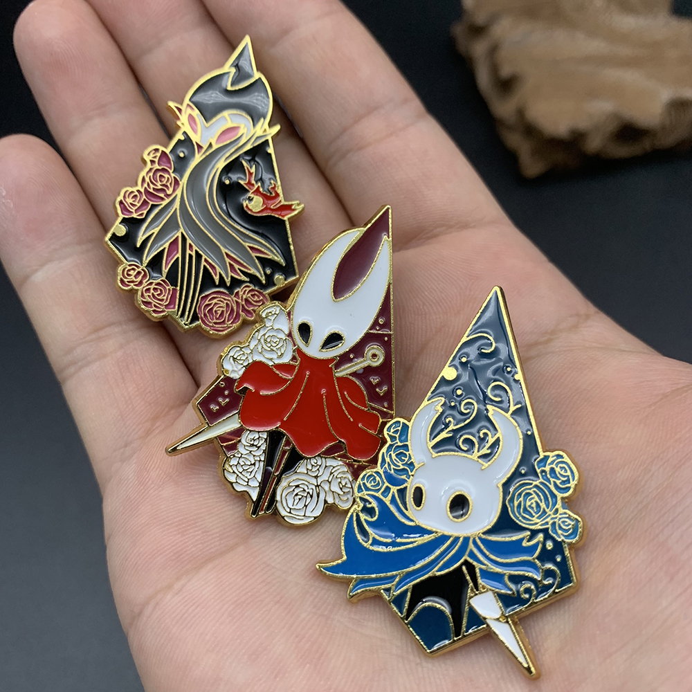 Hollow Knight Pins, Metal Backpack Brooch, Game Badge Pin for Men ...