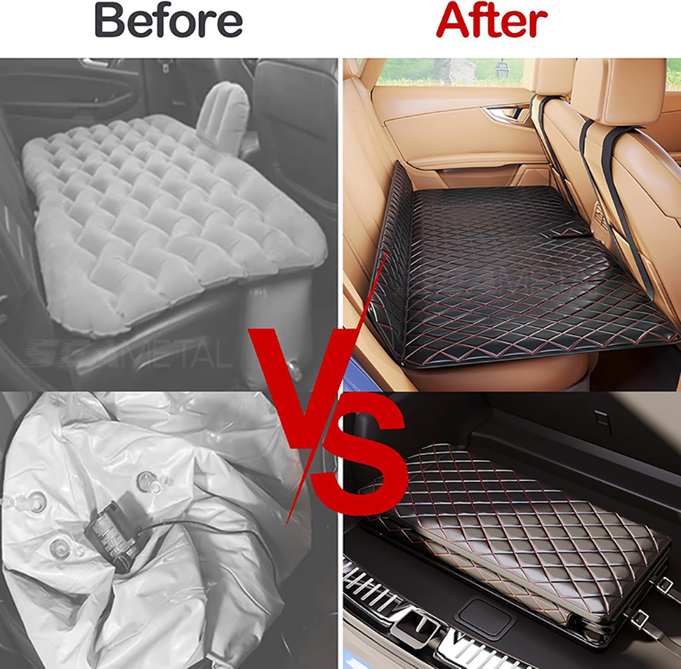 SEAMETAL Foldable Car Mattress SUV MPV Sedan Children's Sleep Bed Non
