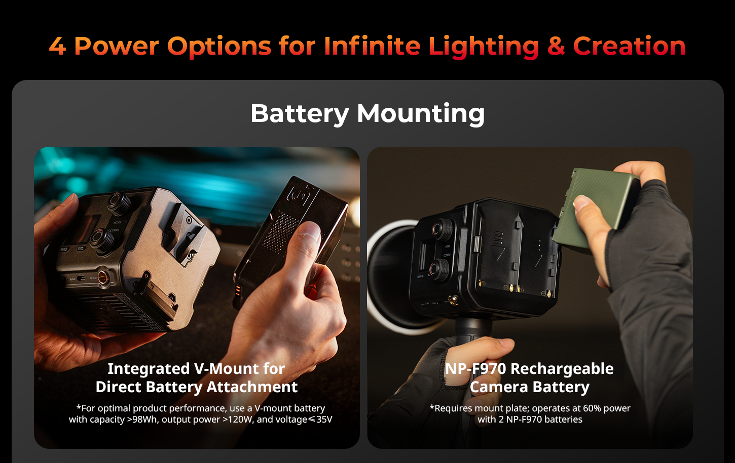 SmallRig RC 100B COB LED Video Light #4893 #4894 | Shopee Philippines