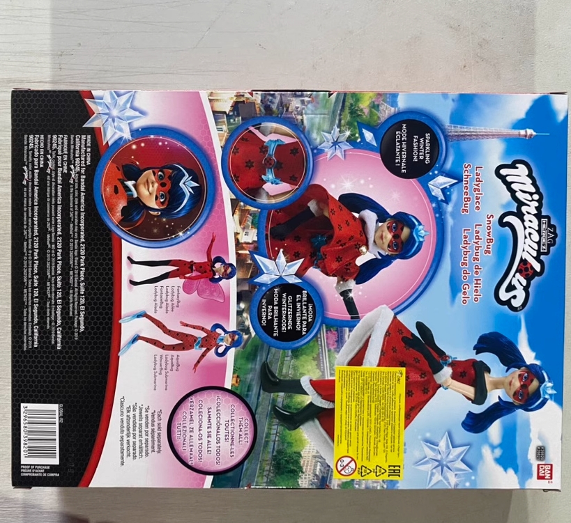 Miraculous Ladybug Fashion Doll Snowbug Snow Bug 10.5in 25cm | Shopee ...