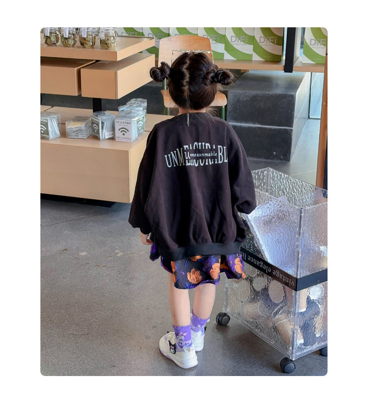 KIDDO Kuromi Rubber Shoes for Kids Girl Purple Shoes for Girls Fashion