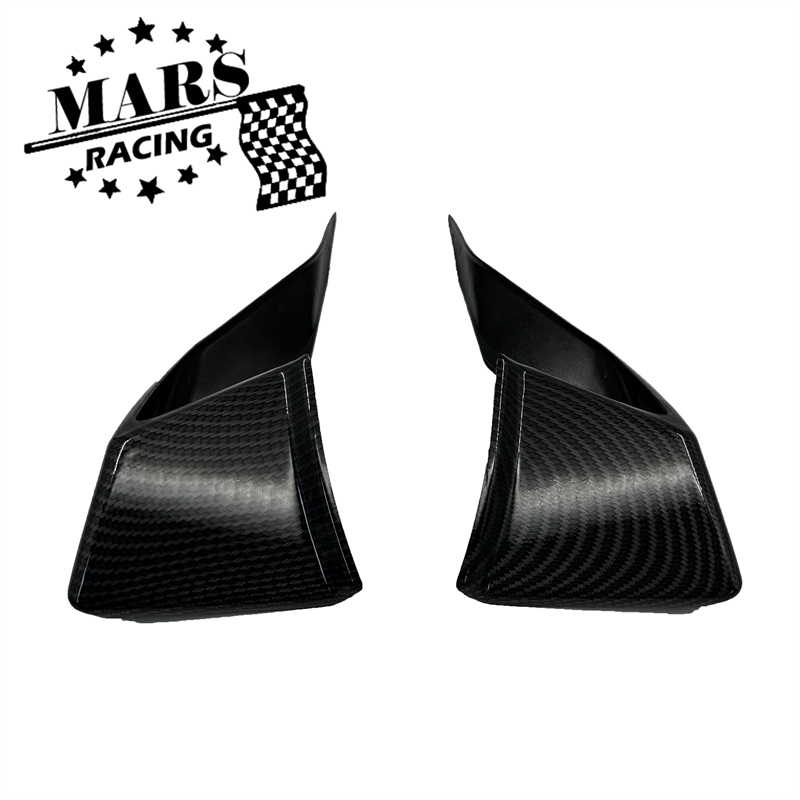 Motorcycle Accessories Sport Front Spoiler Winglet Aerodynamic Wing Kit ...