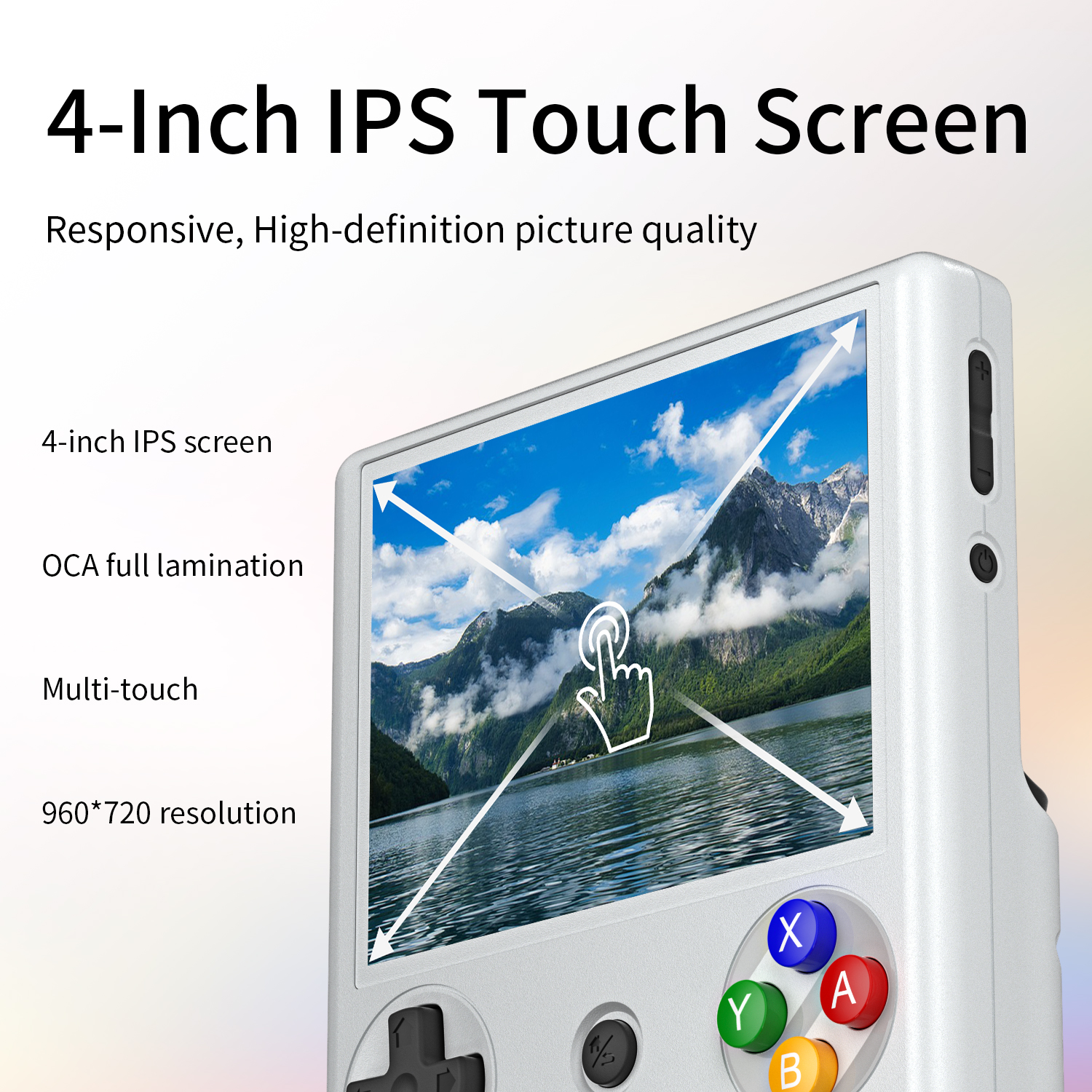 ANBERNIC RG406V Android Game Console 4-inch Android 13 System Unisoc ...