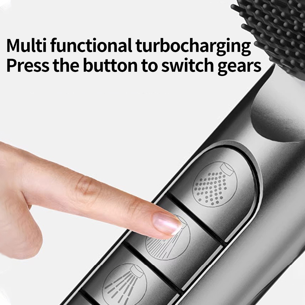 3 modes high pressure handheld shower head with filter one button water ...