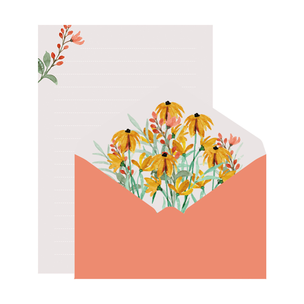 [Coisíní] Wedding Envelope Letterhead Set Invitation Love Letter ...