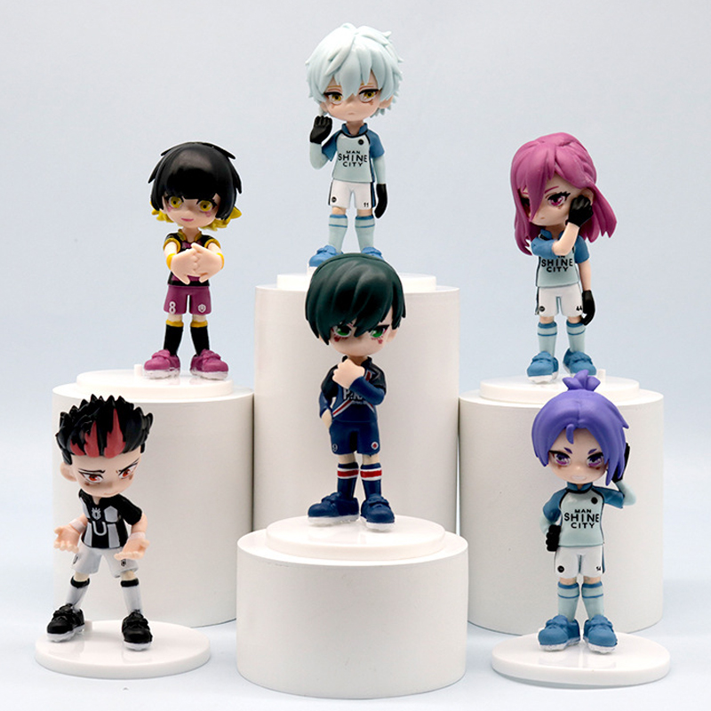 10cm Ação Blue Lock Figura Isagi Yoichi Bachira Meguru Nagi Seishiro Chigiri Hyoma Brinquedos De Cole%c3%a7%c3%a3o Infantil I.1486461997
