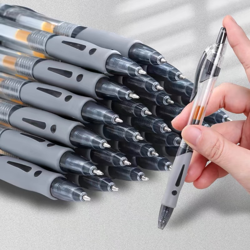 Ballpen 0 5mm Pen Quick Drying Writing Gel Pen School Supplies Black 