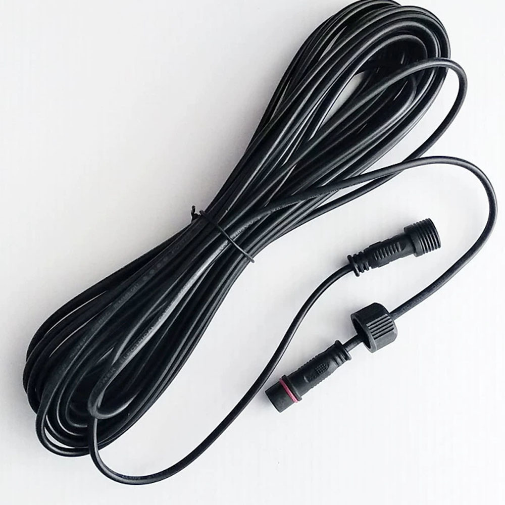 3M/5M/10M/15M Light String Extension Cord 2 Pin Plug Power Cable ...