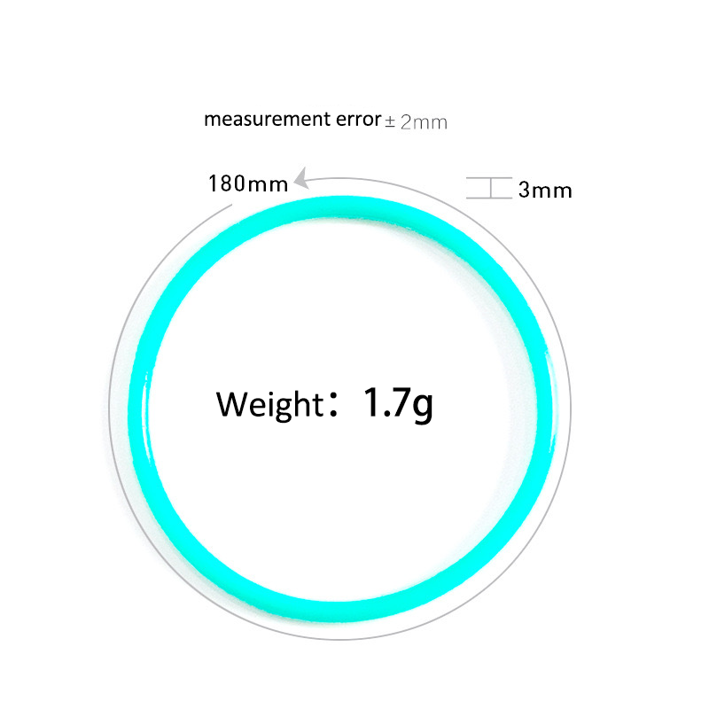 Luminous Silicone Wristband Event Wrist Swimming Party Resort Hotel