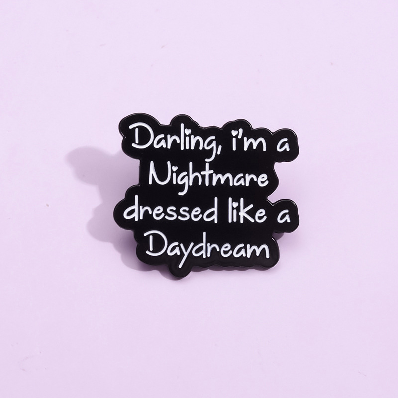 Creative Unique Singer Peripheral Series Brooch Cute Mold Music Album