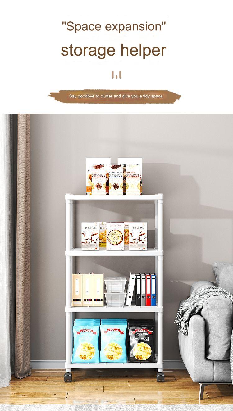 3/4/5 layer organizer rack trolley cart organizer organizer storage ...