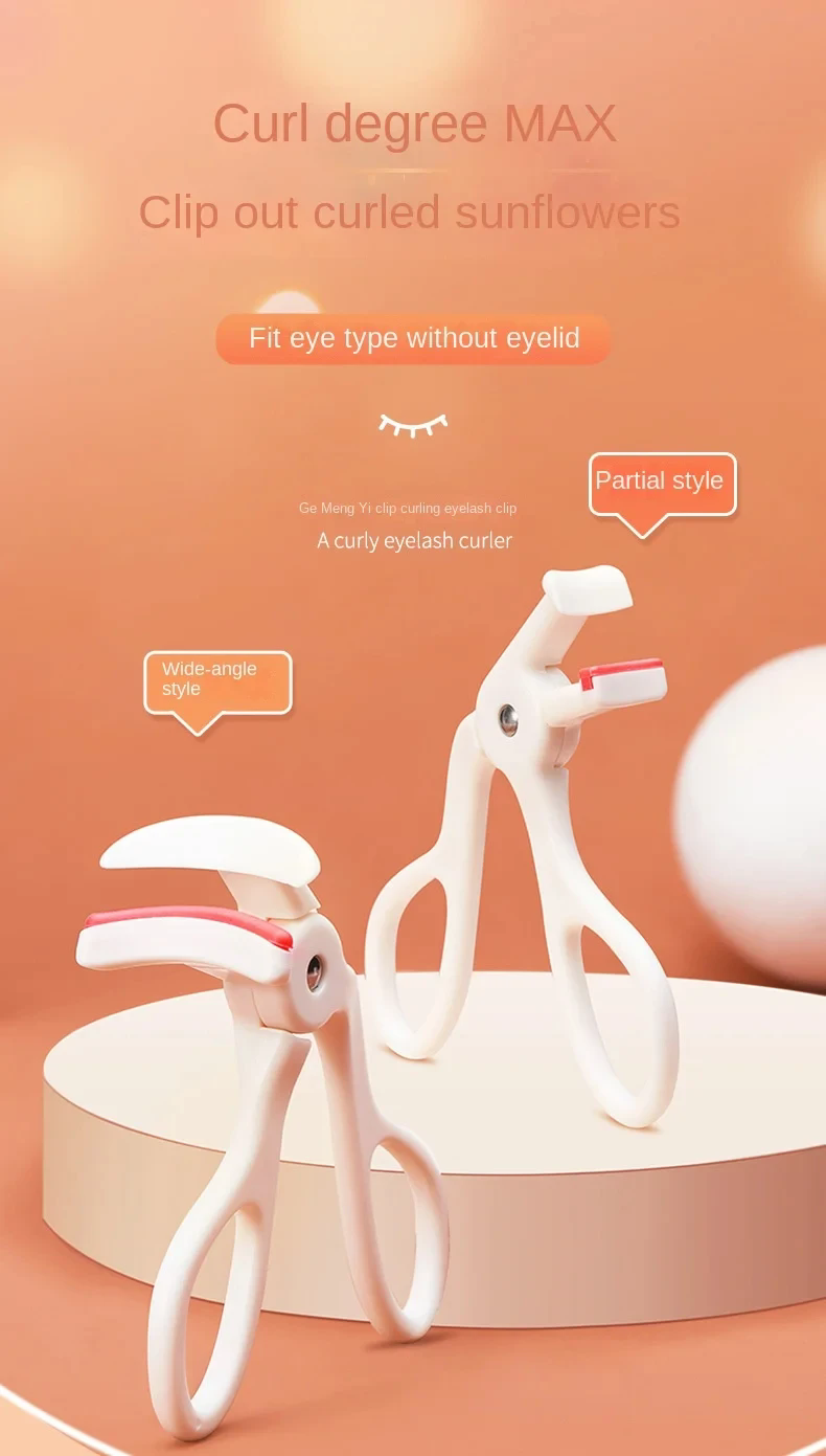 3D Eyelash Wide Angle Curler Borderless Design Fits All Eye Shape Long ...