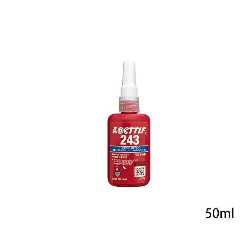 Locttle Thread Locking Glue 50ml 243 263 272 Screw Metal Thread Locking