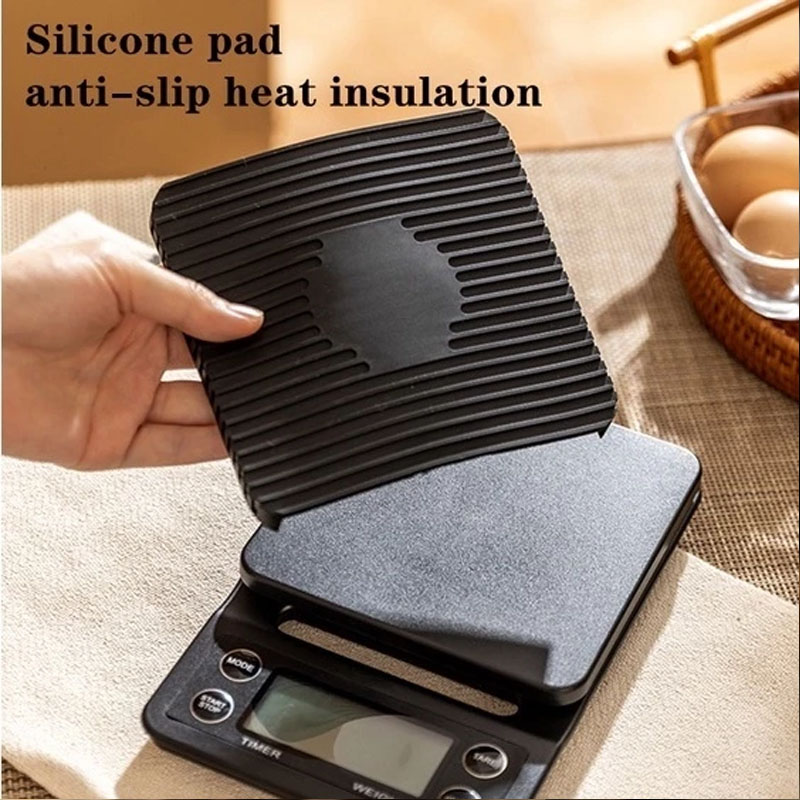 5kg/0.1g Drip Coffee Scale With Timer Portable Electronic Digital