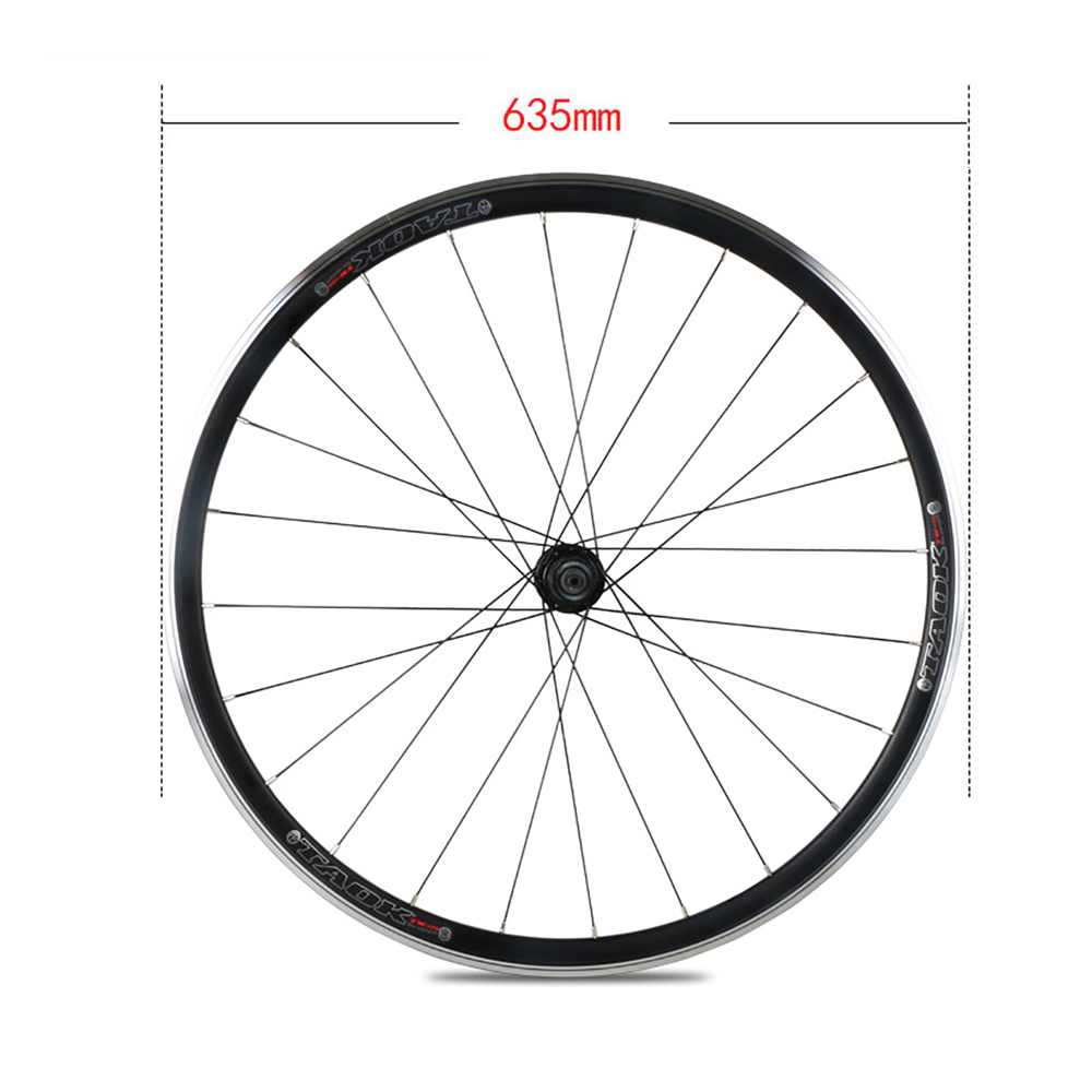Road Bike Wheels Front Rear 700C Bicycle Wheelset Seal Bearing 8/9/10 ...
