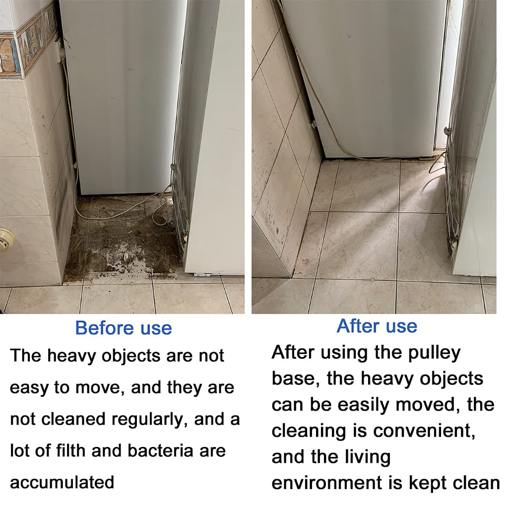 Sunlife Refrigerator Stand with Wheel Adjustable Washing Machine Stand