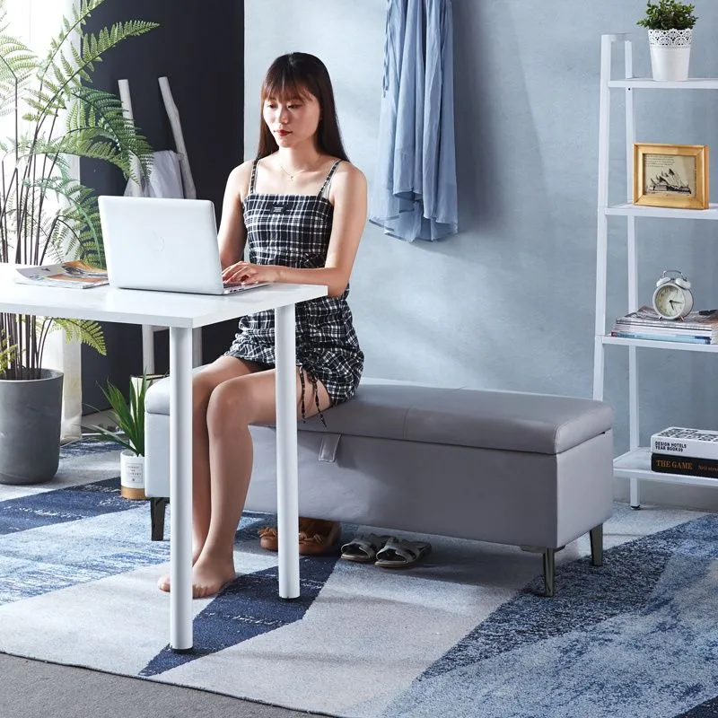 Ottoman Storage Stool Sofa With Storage Benches Chair Box Organizer ...