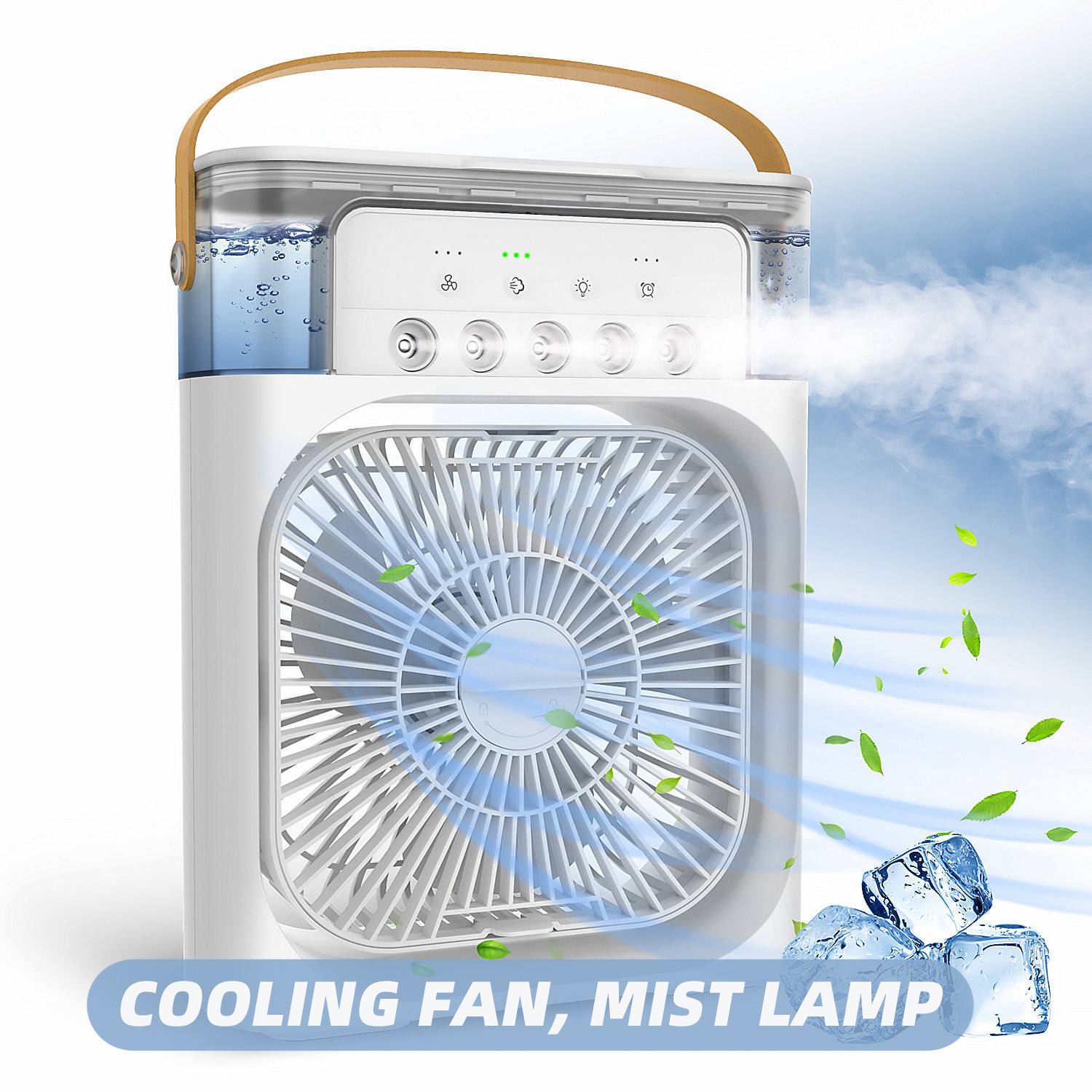 Air Cooler Fan Electric Fan Mini Air Conditioner Cooling for Table
