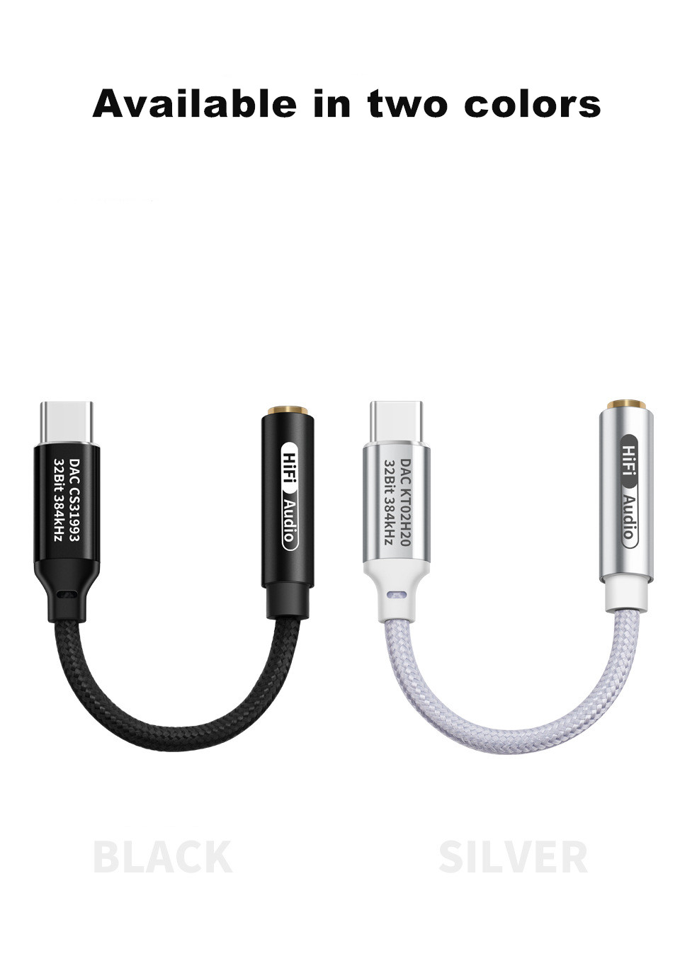 FRANSUN T2 Series Type C To 3.5mm Digital Audio Cable Amp Digital ...