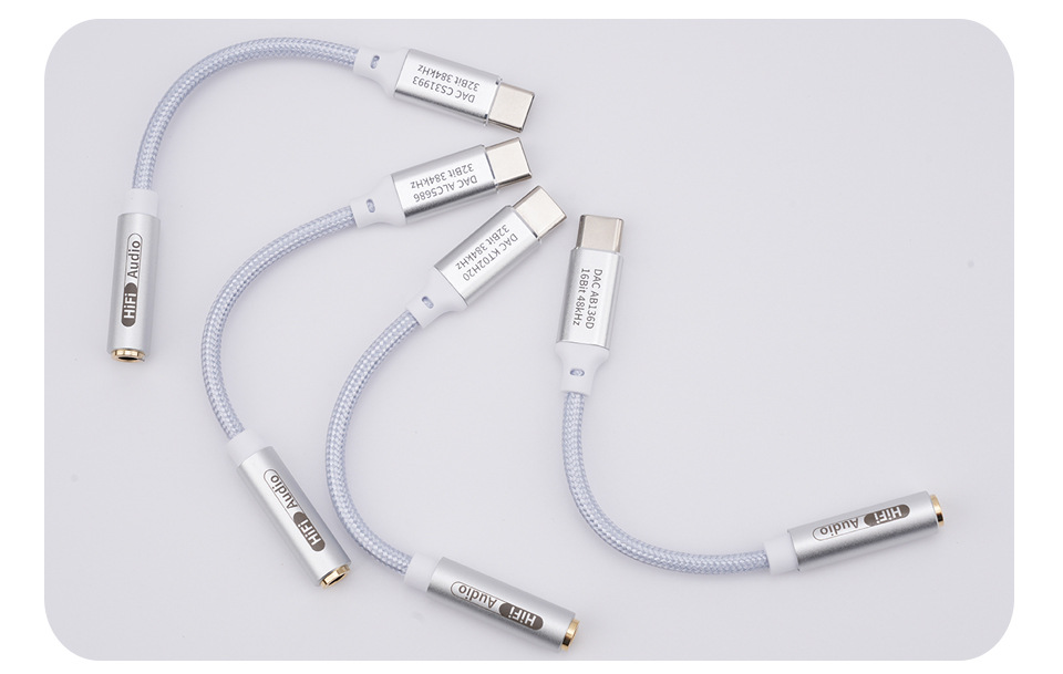 FRANSUN T2 Series Type C To 3.5mm Digital Audio Cable Amp Digital ...