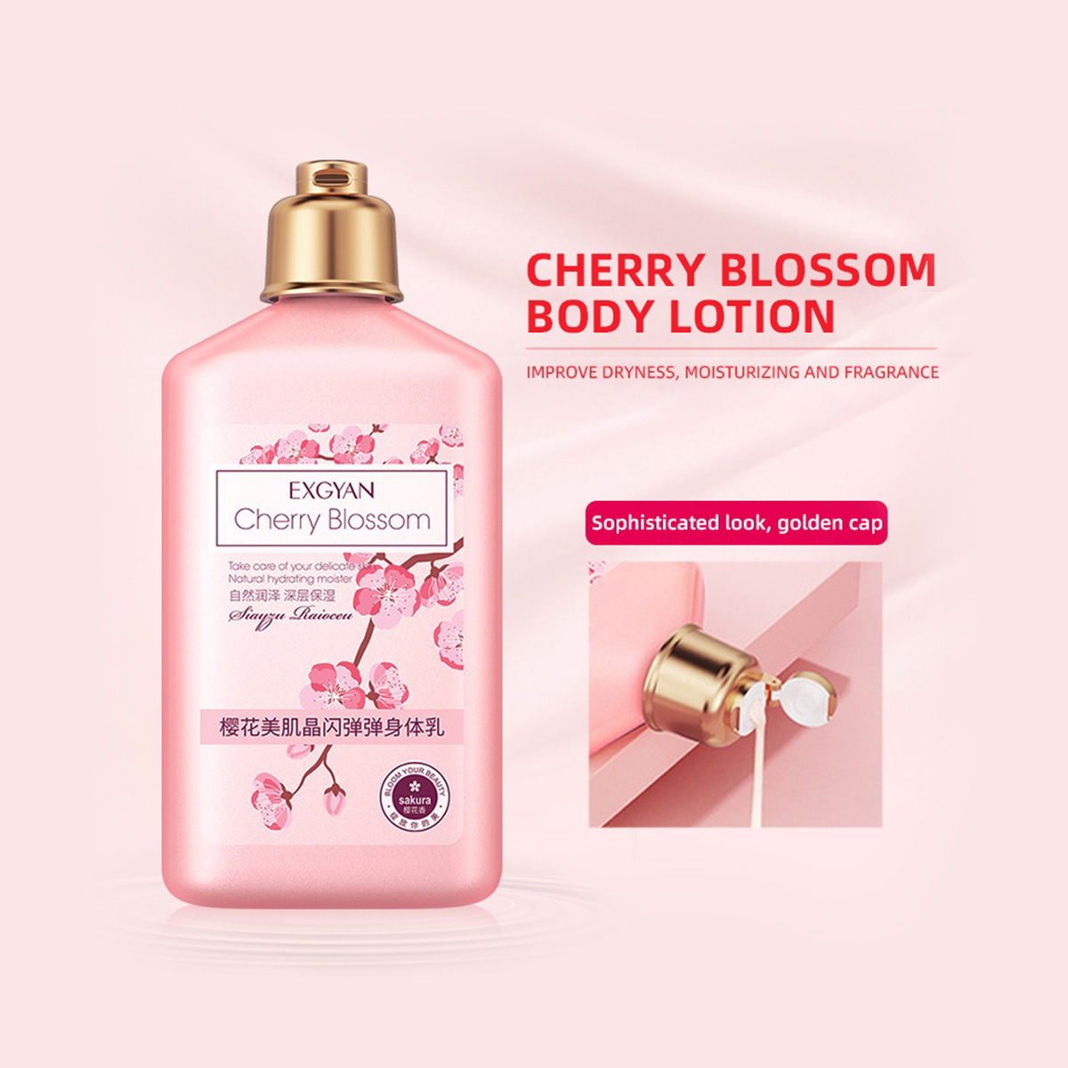 [BUY 1 TAKE 1] Japan Sakura Body Lotion Whitening Moisturizing Cherry