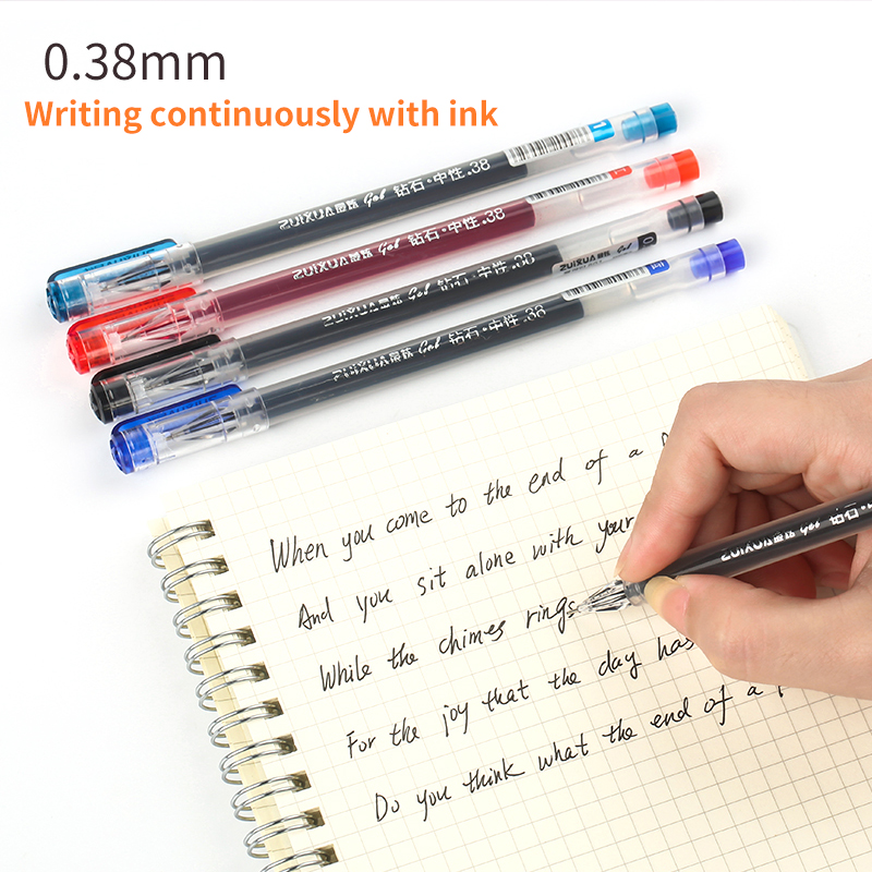 Gel pen set 0.3mm direct - liquid ball pen Dry Ink pen School office ...