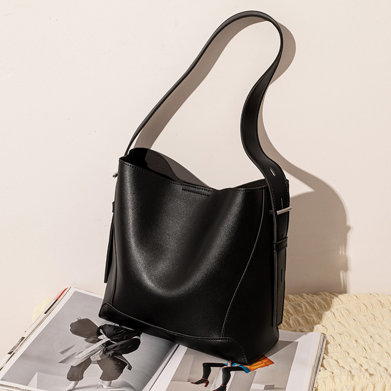 Trendy Luxury Light Luxury Niche Basket Bucket Bag
