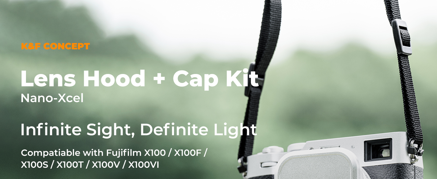 JJC Lens Hood for Fujifilm Fuji X100 X100VI X100V