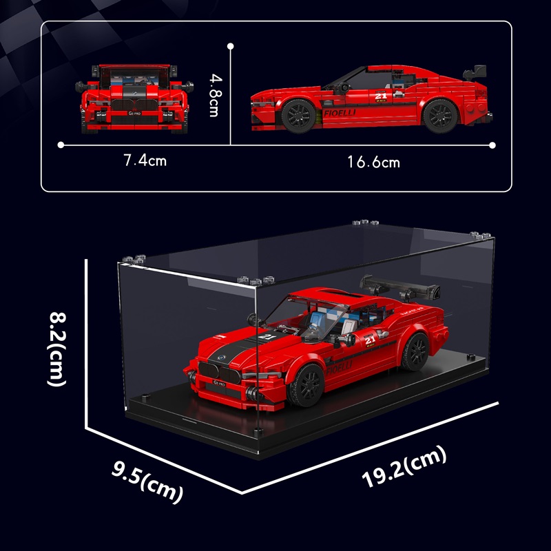 BM M8 Building Blocks 481 Pcs Mould King Car Bricks Toy Set | Shopee ...