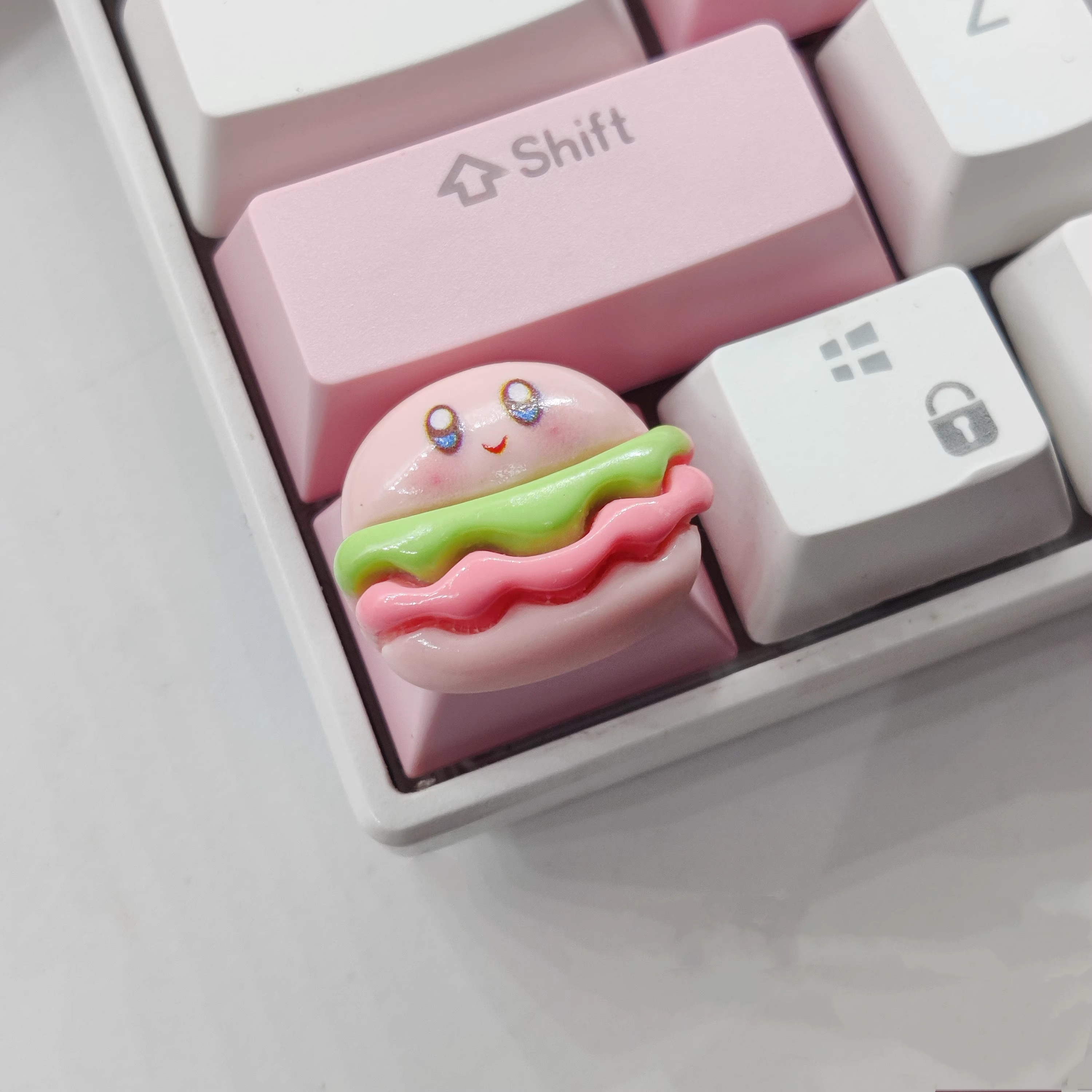Ctrl Keycap 1.25U Personalized Keycap Customization Love Pink Bow Lamb ...